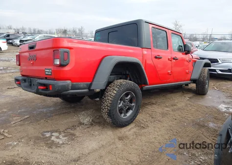 2023 Jeep Gladiator Rubicon 4X4 из США, поврежденный, VIN 1C6JJTBM9PL587396